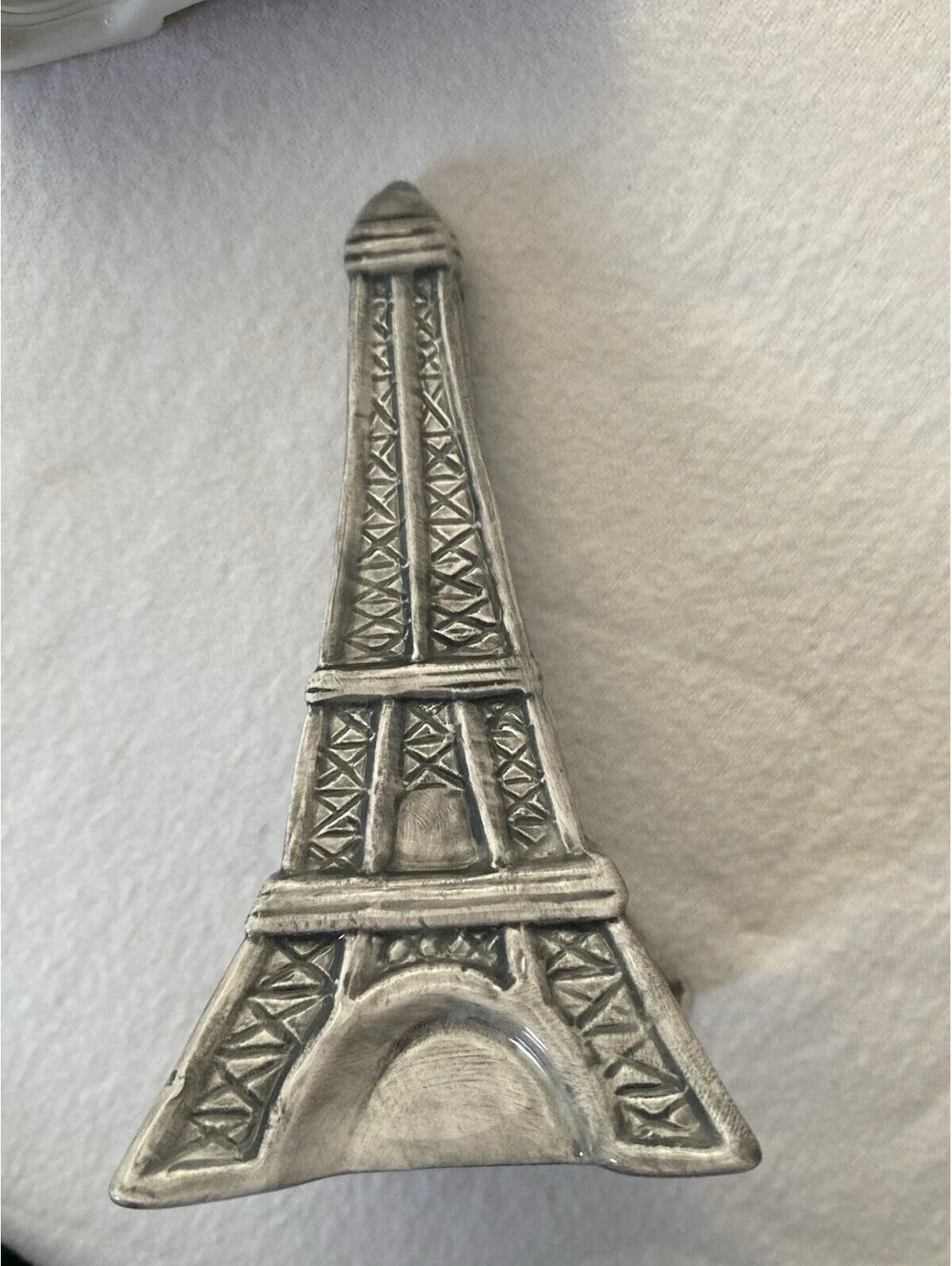 Paris Eiffel Tower and Arc De Triomphe Metal Salt and Pepper Shakers